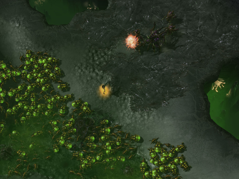 Illustration for article titled New StarCraft II: Heart of the Swarm Screen Shots, Annotated For Your Pleasure